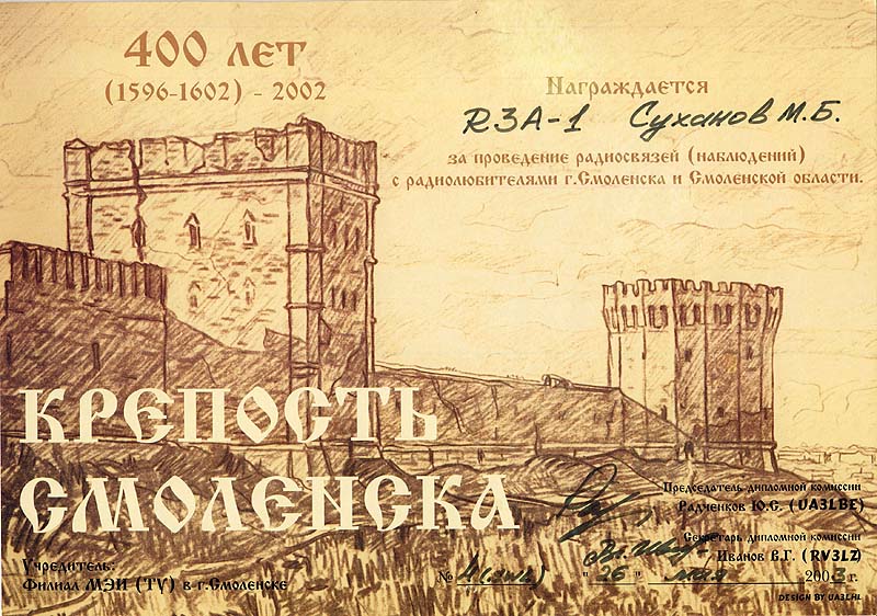 Крепость Смоленска - 400 лет